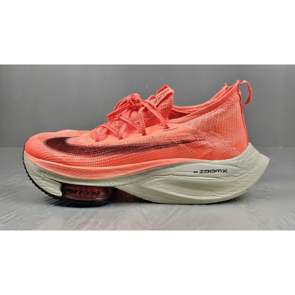 Nike Air Zoom Alphafly NEXT% Sneakers Mens 8 Mango Orange Running Shoes